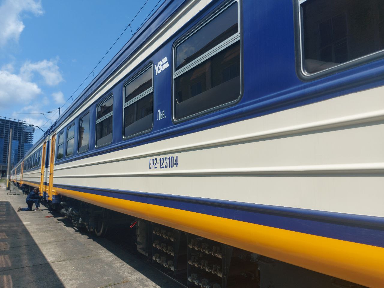 Міська електричка. Фото: Kyiv City Express